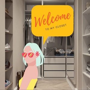 Welcome to my closet!